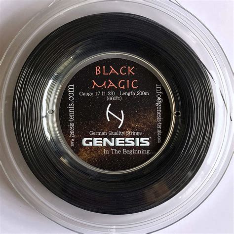 Genesis black maigc reel
